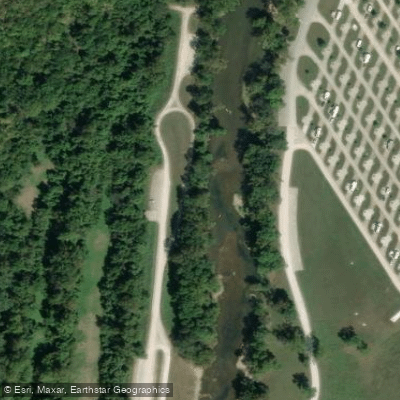 Fishing near Bennett Spring Access on Niangua River in Missouri ...