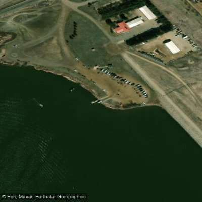 Patterson Boat Ramp Fishing near Dickinson Reservoir Boat Ramp on Edward Arthur Patterson ...