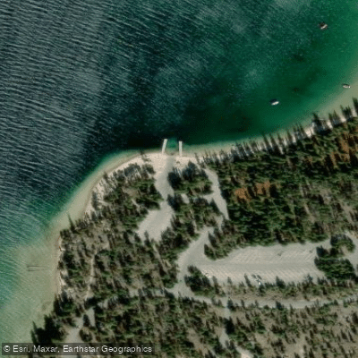 Sandy Point Boat Ramp Fishing near Sandy Beach Boat Ramp on Redfish Lake in Idaho | onWater ...